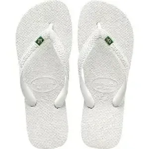 CHINELO HAVAIANAS BRASIL BRANCO N37/38