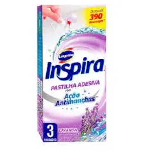 PASTILHA ADESIVA INSPIRA LAVANDA 20%DE DESCONTO