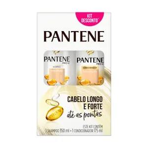 KIT SHAMPOO/CONDICIONADOR PANTENE HIDRATACAO 525ML