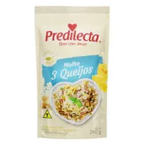 MOLHO 3 QUEIJOS PREDILECTA SACHE 240G