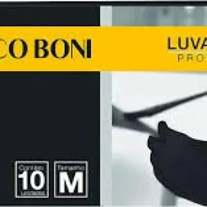 LUVA PROFISSIONAL BLACK M MARCO BONI C/2