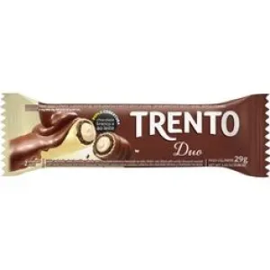 WAFER TRENTO DUO CHOCOLATE BRANCO AO LEITE   29GR
