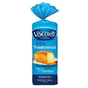 PAO TRADICIONAL VISCONTI MACIO 400G