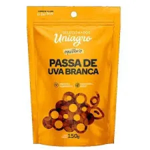PASSA DE UVA BRANCA UNIAGRO EQUILIBRIO 150G
