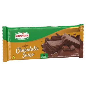 WAFER ORQUIDEA CHOCOLATE SUICO 100GR