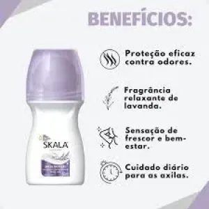 DESODORANTE SKALA LAVANDA ROLLON 60ML