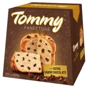 PANETTONE TOMMY CHOCOLATE CX 400GR