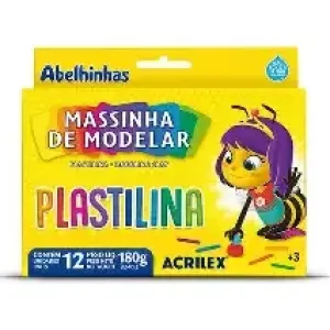 MASSINHA DE MODELAR ACRILEX 180G C/12