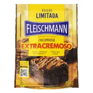 MISTURA P/BOLO FLEISCHMANN CHOCOMOUSS EXTRA CREMOSO 390G