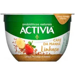 IOGURTE ACTIVIA LINHACA MORANGO BANANA 170GR