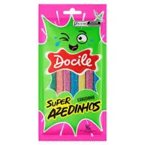 BALA CANUDINHO DOCILE SUPER AZEDINHOS 70GR