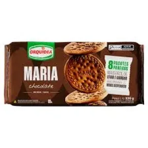 BISCOITO ORQUIDEA MARIA CHOCOLATE 320GR
