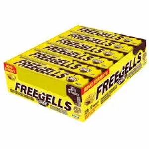 BALA FREEGELLS MARACUJA C/CHOCOLATE  27,9GR