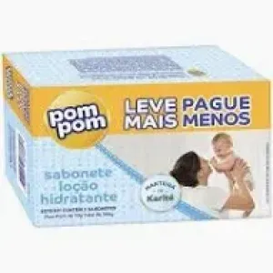 SABONETE POMPOM OLEO DE AMENDOAS 80G
