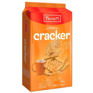 BISCOITO PARATI CREAM CRACKER 370G