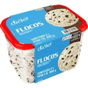 SORVETE DIELO FLOCOS 2L