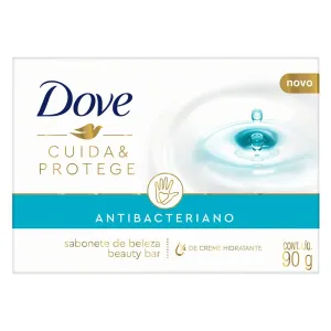SABONETE DOVE ANTIBACTERIANO CUIDA PROTEGE 90G