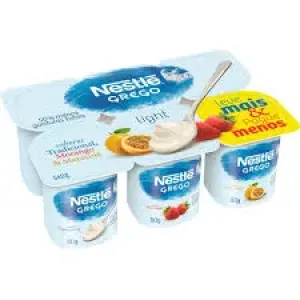 IOGURTE NESTLE GREGO LIGHT TRADICIONAL/MARACUJA/MORANGO 540GR