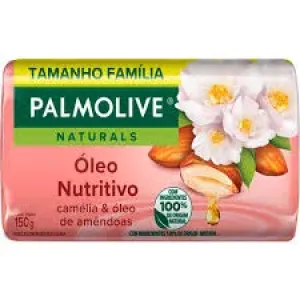 SABONETE PALMOLIVE NUTRICAO DESLUMBRANTE CAMELIA E OLEO DE AMENDOAS 150G