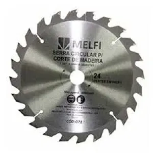 DISCO DE SERRA CIRCULAR WIDEA  MADEIRA MELFI 7 1/4X20MM 24D