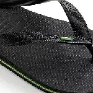 CHINELO HAVAIANAS BRASIL PRETO N39/40