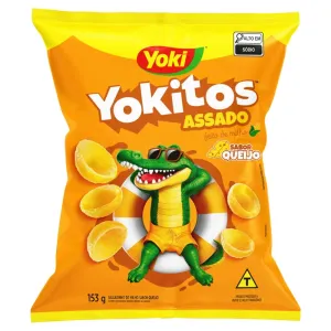SALGADINHO YOKITOS CONCHINHA QUEIJO 153GR