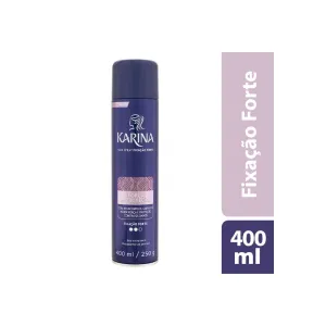FIXADOR P/CABELO KARINA FIXACAO NORMAL 400ML