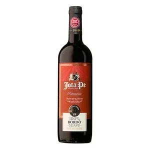 VINHO TINTO DE MESA SUAVE JOTA PE BORDO PATRIMONIO SERRA GAUCHA 750ML