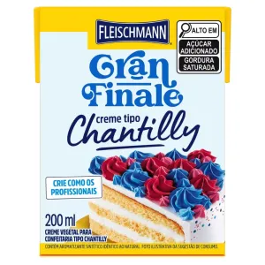 CREME P/CONFEITAR GRAN FINALE CHANTILLY 200ML