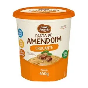 PASTA DE AMENDOIM SANTO ANTONIO CROCANTE 450G