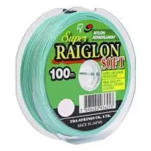 LINHA DE PESCAR SUPER RAIGLON SOFT 100M/SPOOL 2.5 0.260MM -
