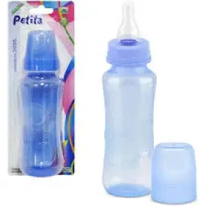 MAMADEIRA SILICONE PETITA AZUL 240ML