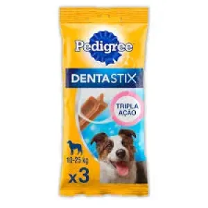 PETISCO P/CAO PEDIGREE DENTASTIX RACAS MEDIAS 77G