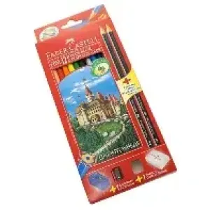 ECOLAPIS DE COR FABER-CASTELL C/12+2+1 APONTADOR+1 BORRACHA