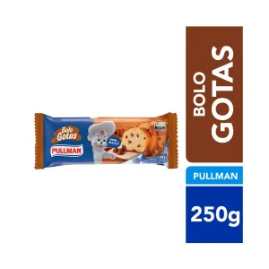 BOLO PULMANN GOTAS DE CHOCOLATE 250GR