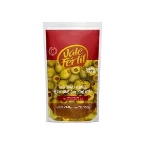 AZEITONA VALE FERTIL RECHEADA C/PIMENTAO 150GR