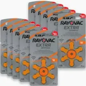 PILHA RAYOVAC AUDITIVA EXTRA SIZE 312 C/ 6