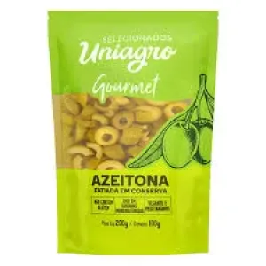 AZEITONA UNIAGRO GOURMET FATIADA 200GR
