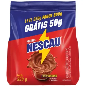 ACHOCOLATADO NESTLE NESCAU LEVE 550G PAGUE 500G