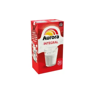 LEITE UHT AURORA INTEGRAL C/ROSCA 1L