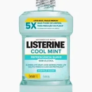 ANTISSEPTICO BUCAL LISTERINE COOL MINT HORTELA SUAVE 250ML
