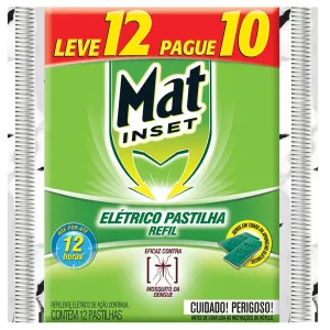 PASTILHA MAT INSET REFIL L12 P10