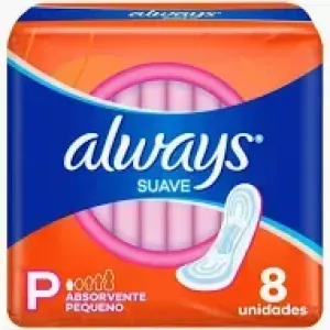 ABSORVENTE ALWAYS BASICO SECA S/ABAS C/8
