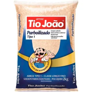 ARROZ TIO JOAO PARBOILIZADO T1 2KG