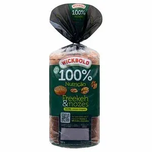PAO WICKBOLD 100% INTEGRAL FREEKEH E NOZ-PECA 400G