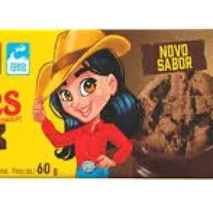 BISCOITO RANCHEIRO COOKIES GOTAS DE CHOCOLATE 60GR