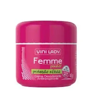 CREME DESODORANTE VINI LADY FEMME POWER 45G