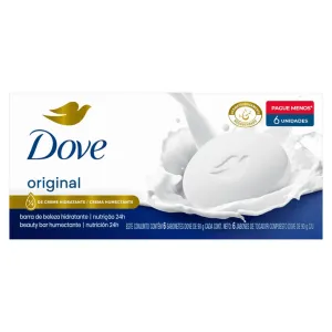 SABONETE DOVE CREMOSO ORIGINAL C/6 90G
