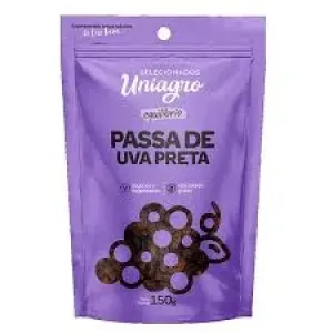 PASSA DE UVA PRETA UNIAGRO EQULIBRIO 150G