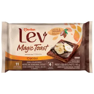 TORRADINHA MARILAN MAGIC TOAST CACAU 110G